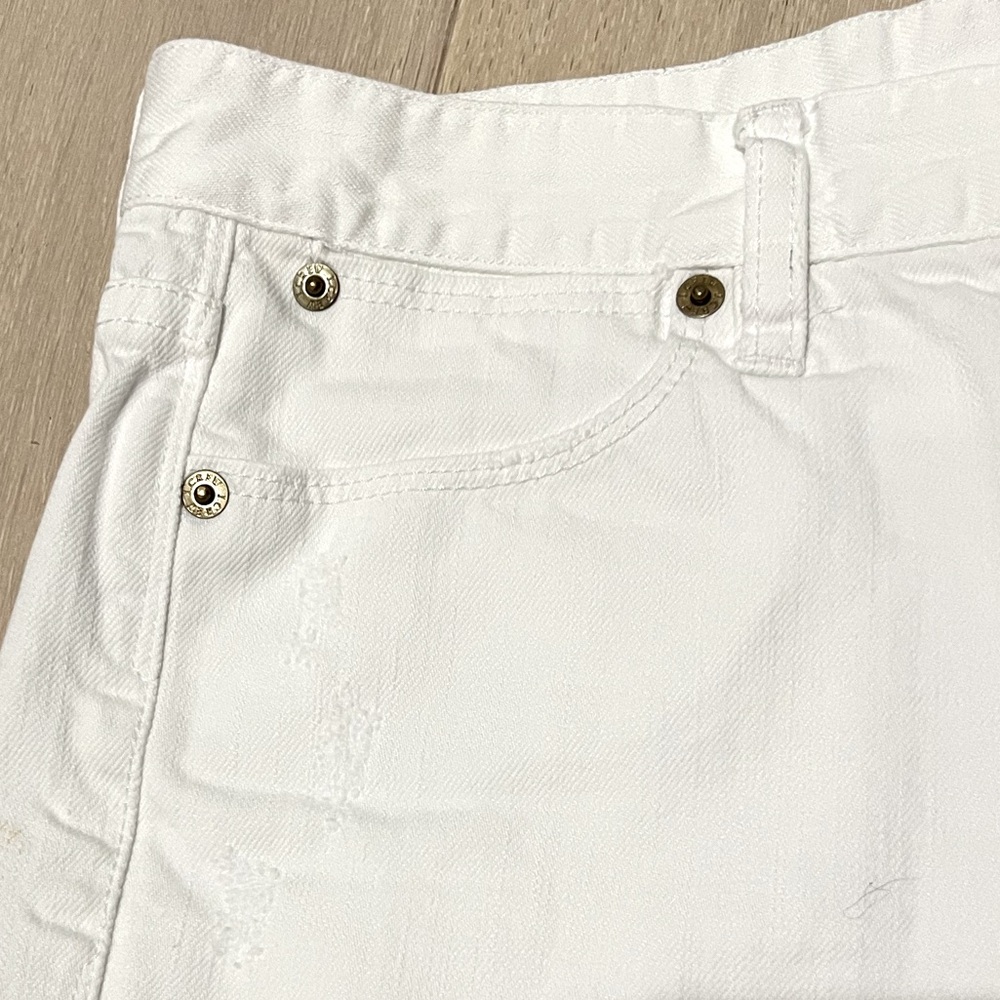 J. Crew White Denim Shorts - Picture 6 of 10